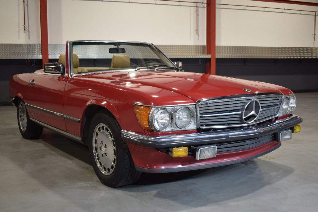 1986 Mercedes-Benz R107 300SL Convertible 3.0 Liter Inline 6