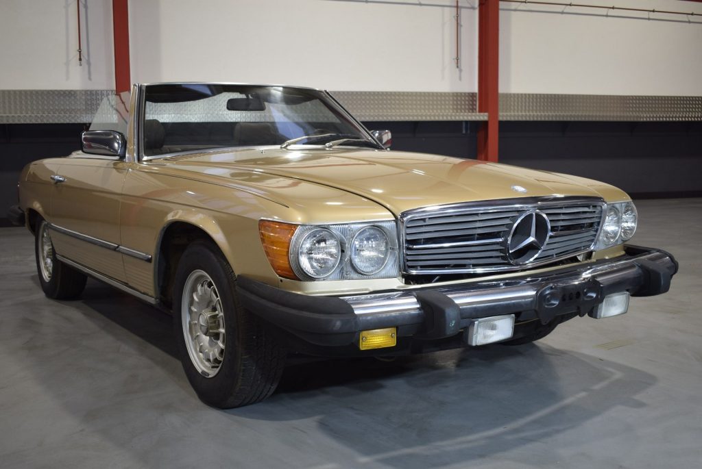 1982 Mercedes-Benz 380SL Convertible (R107) 3.8 Liter V8
