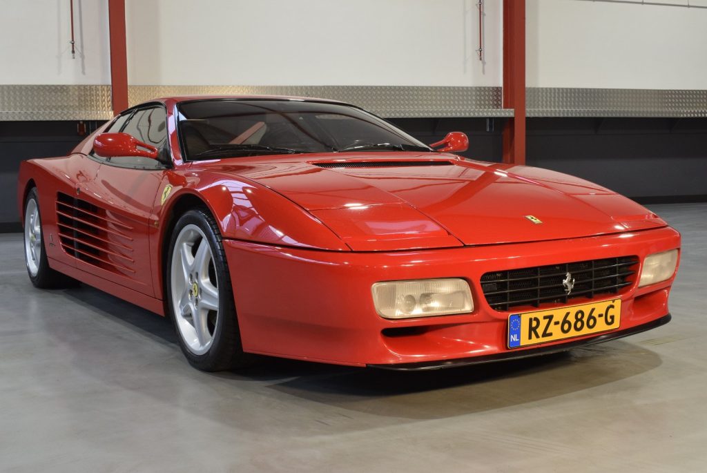 [:nl]1992 Ferrari 512 TR (Testarossa) 5 Liter 12 Cylinder Boxer Engine[:]
