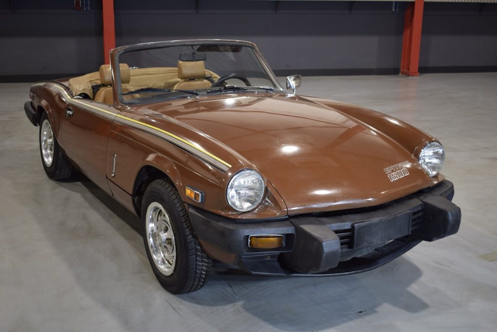 1979 Triumph Spitfire 1500 Convertible 1.5 Liter Inline 4