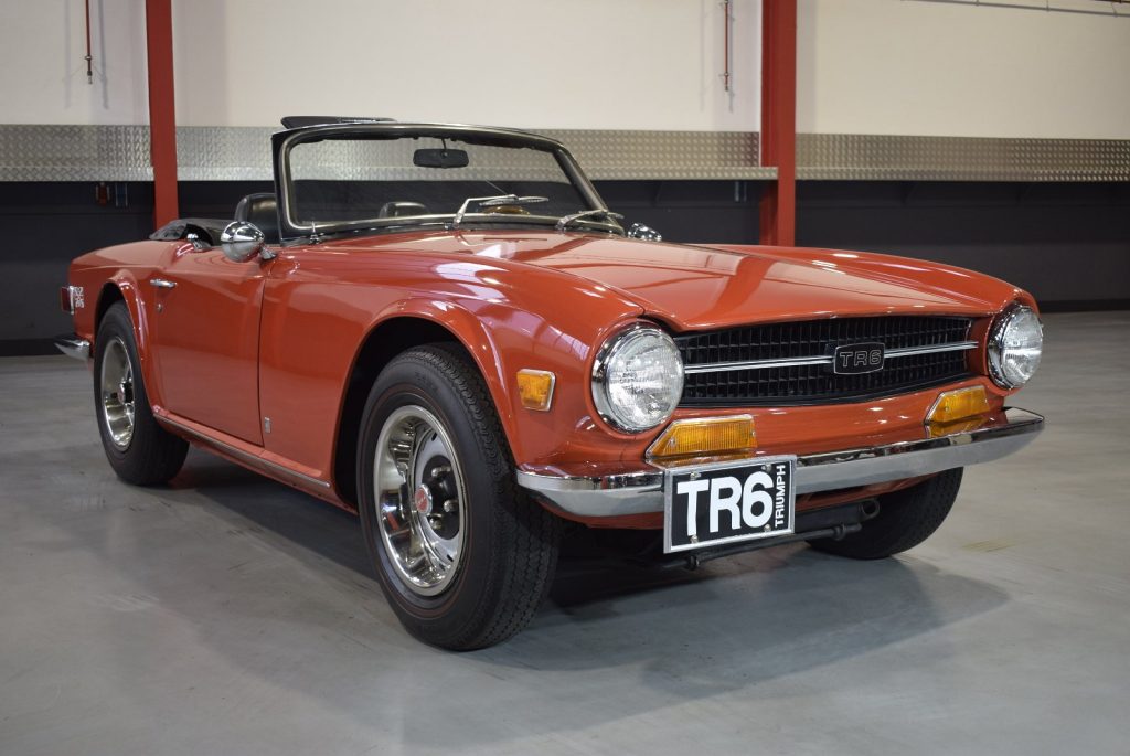 1972 Triumph TR6 Convertible 2.5 Liter Inline 6