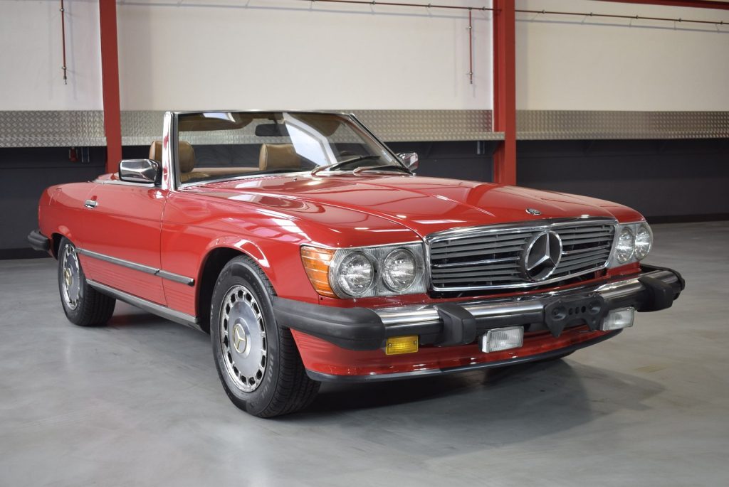 1987 Mercedes-Benz R107 560SL Convertible 5.6 Liter V8