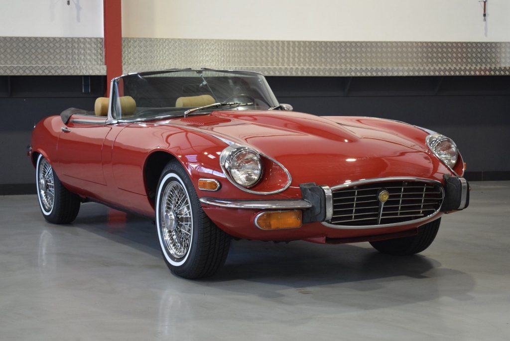 1973 Jaguar XKE E-Type Convertible 5.3 Liter V12