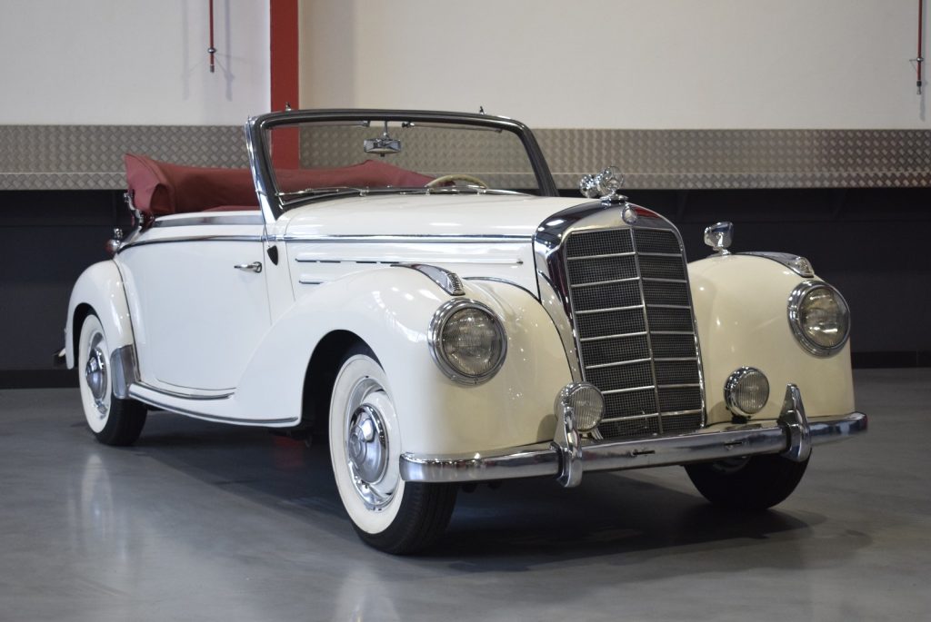 1952 Mercedes-Benz W187 220A Convertible 2.2 Liter Inline 6