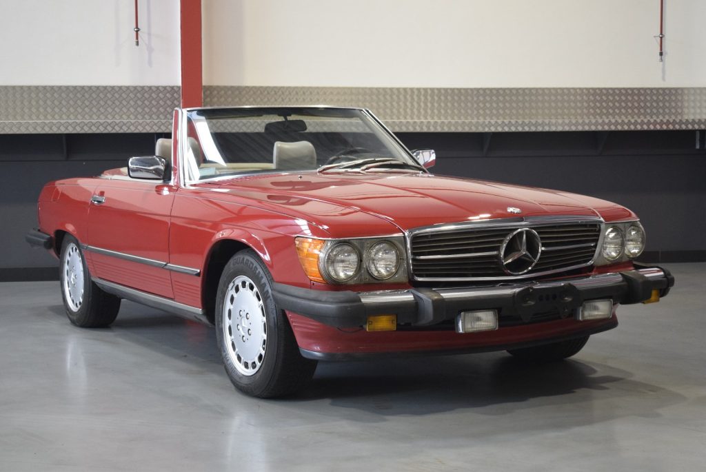 1986 Mercedes-Benz R107 560SL Convertible 5.6 Liter V8