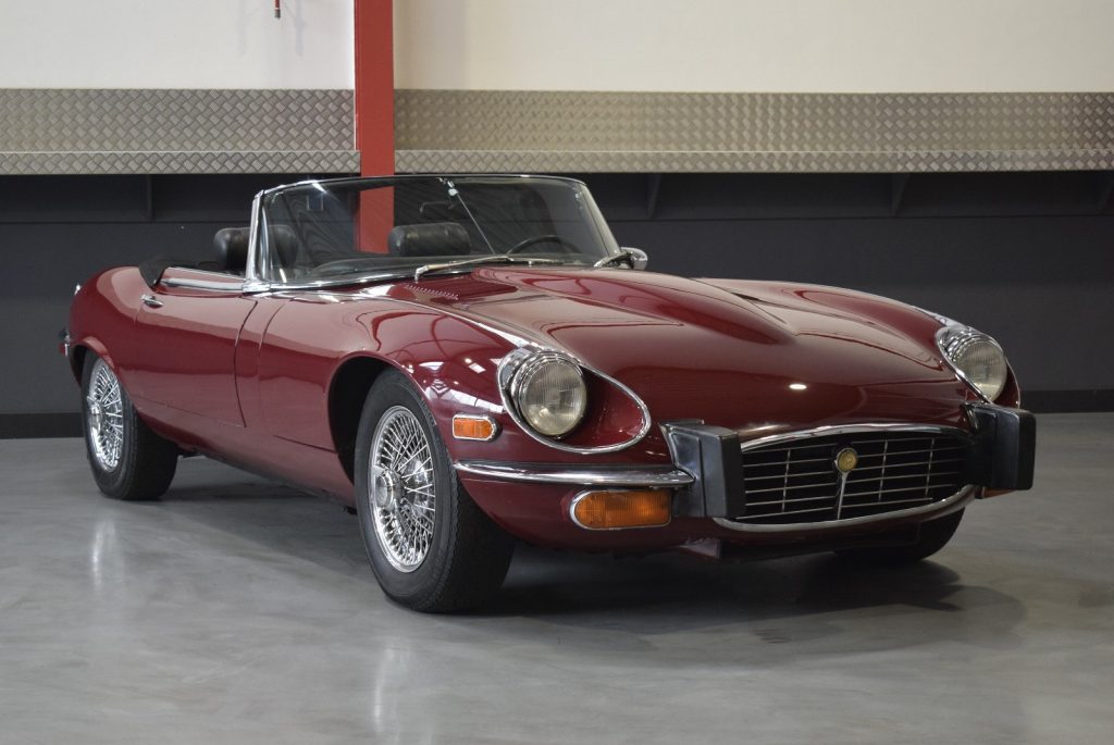 1974 Jaguar XKE E-Type Convertible 5.3 Liter V12