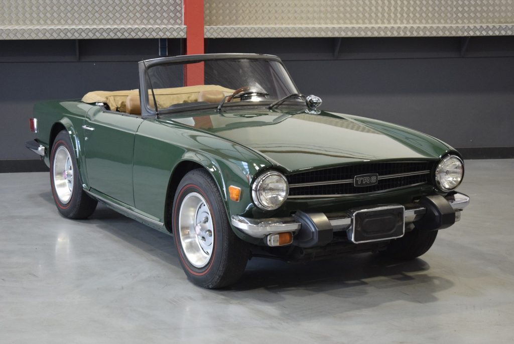 1975 Triumph TR6 Convertible 2.5 Liter Inline 6