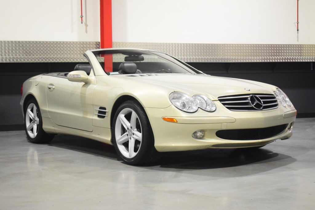 2002 Mercedes-Benz SL500 (R230) Convertible 5,0L V8