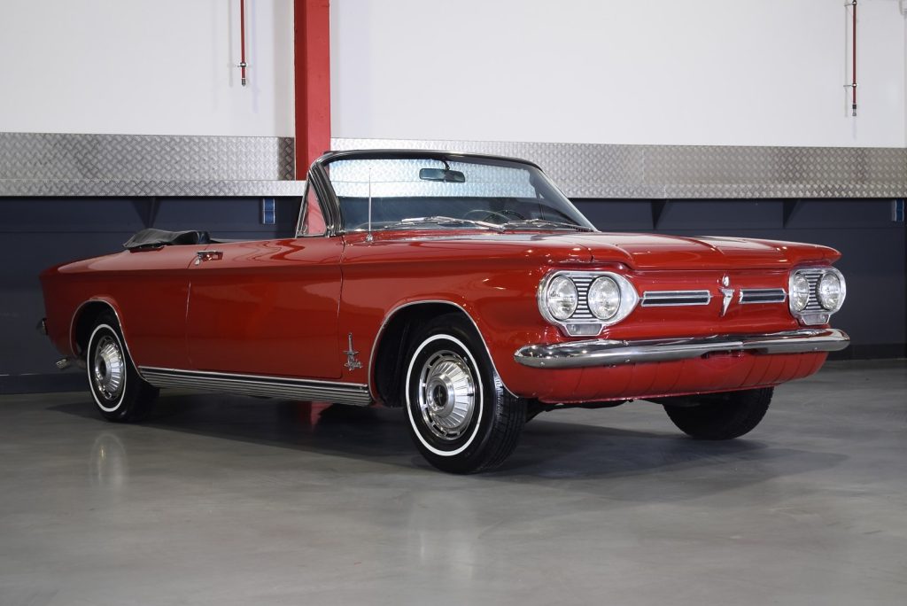 1962 Chevrolet Corvair 900 Spyder Turbo Convertible 2,4L Flat Six