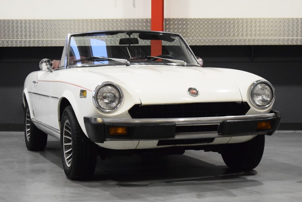 1977 Fiat 124 Spider 1800 (1,8L) Convertible