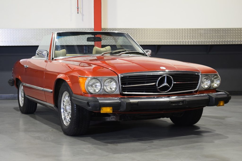 1975 Mercedes-Benz R107 450SL Convertible 4,5L V8