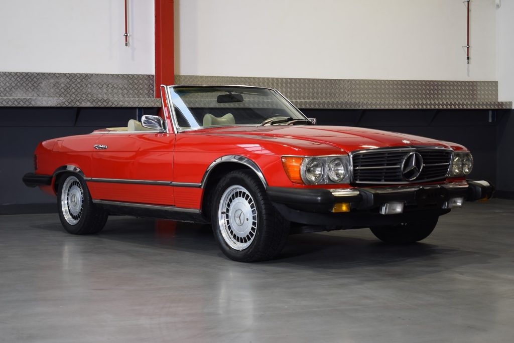 1976 Mercedes-Benz 450SL (R107) Convertible 4,5L V8