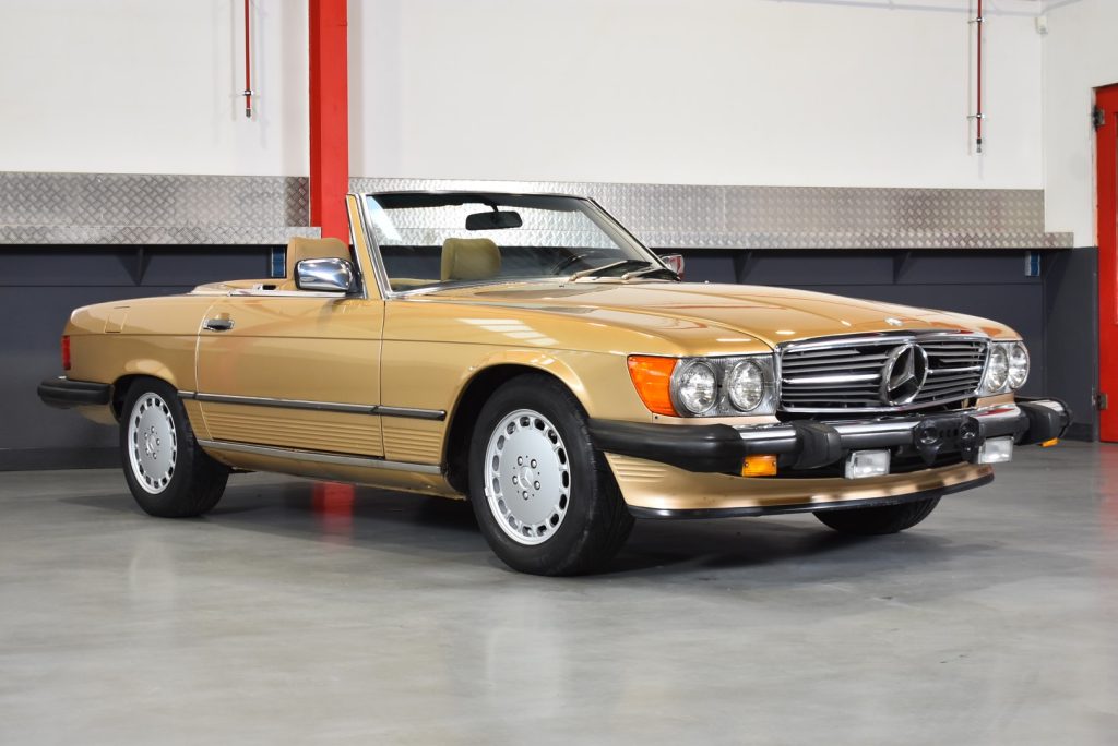 1986 Mercedes-Benz R107 560SL Convertible 5,6L V8
