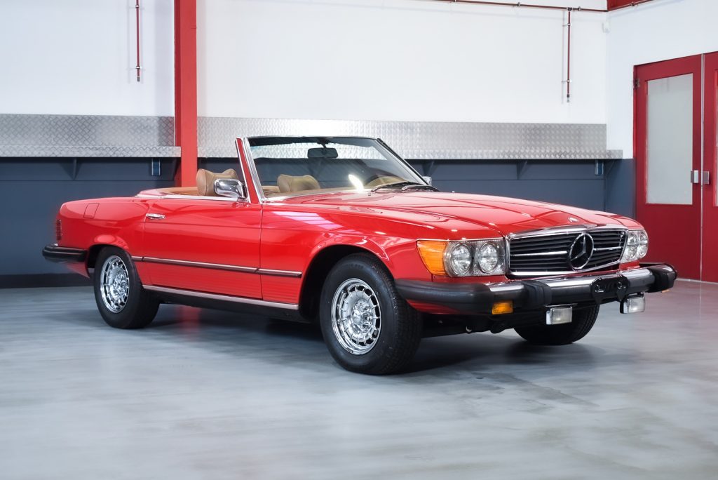 1974 Mercedes-Benz R107 450SL Convertible 4,5L V8