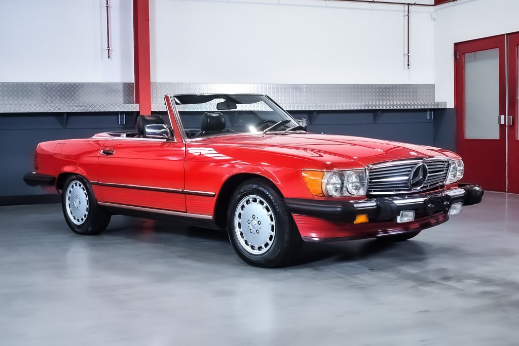 1986 Mercedes-Benz R107 560SL Convertible 5,6L V8