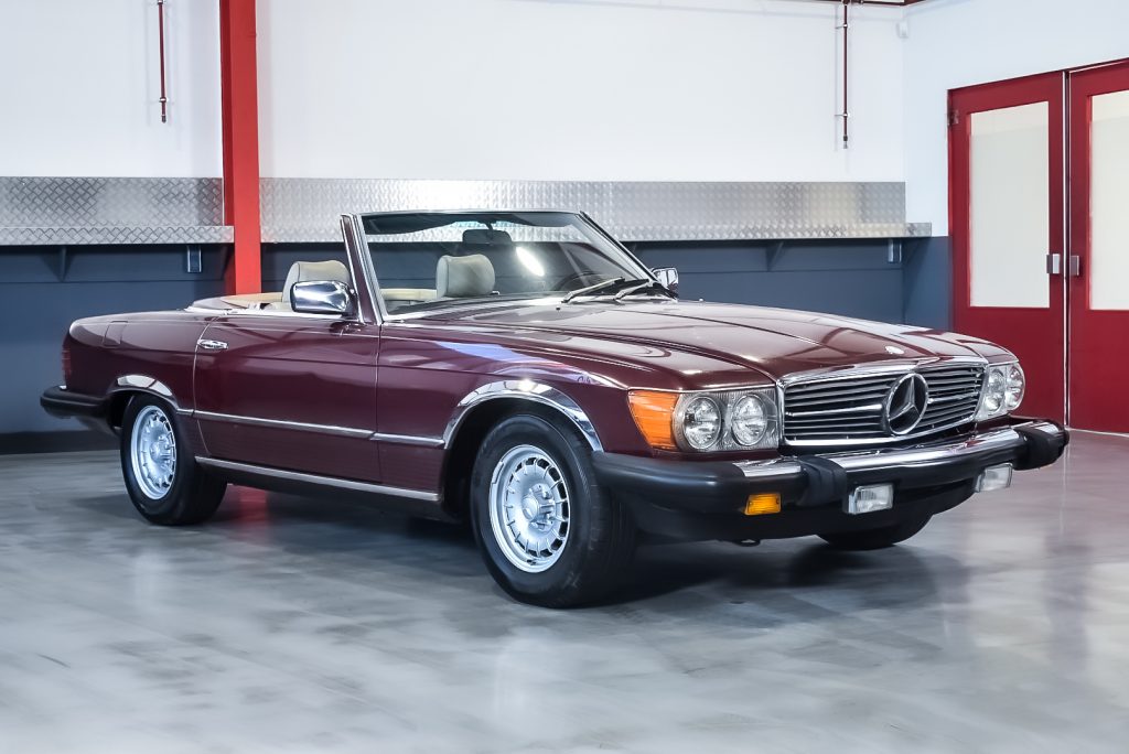1985 Mercedes-Benz R107 380SL Convertible 3,8L V8