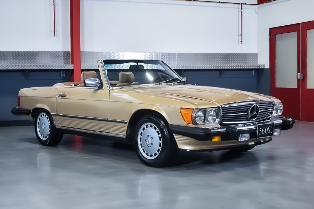 1988 Mercedes-Benz R107 560L Convertible 5,6L V8