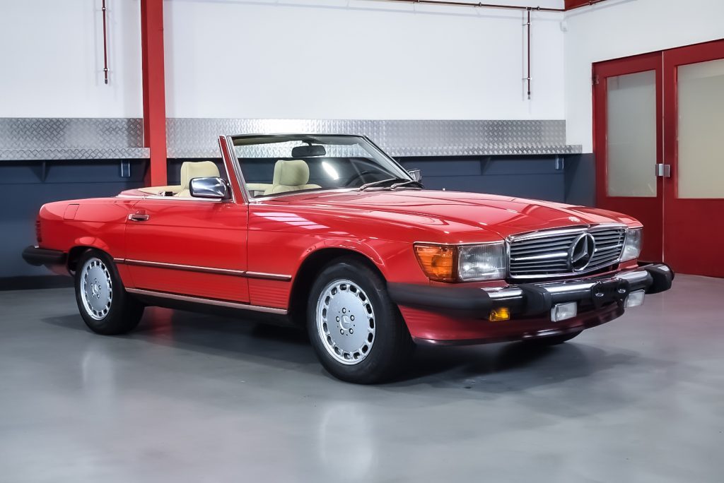 1986 Mercedes-Benz R107 560SL Convertible 5,6L V8
