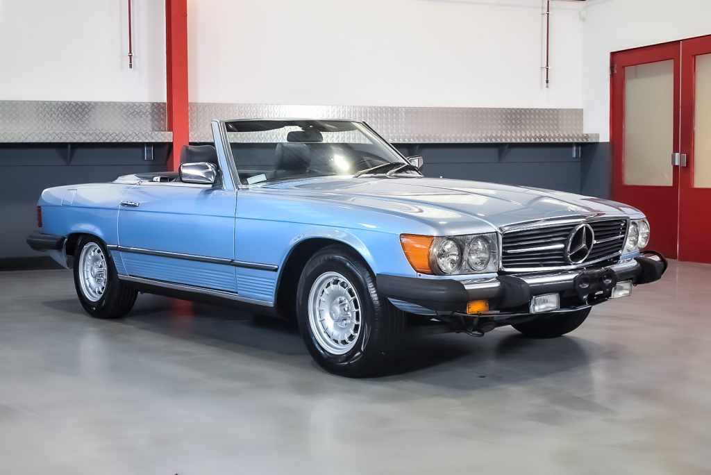 1985 Mercedes-Benz R107 380SL Convertible 3,8L V8