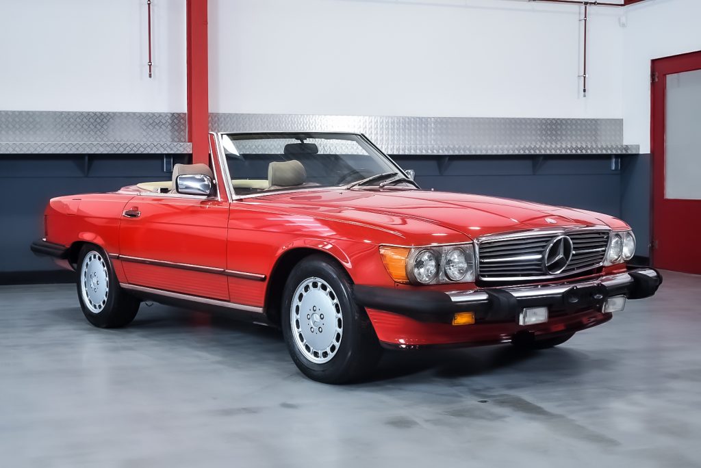 1986 Mercedes-Benz R107 560SL Convertible 5,6L V8