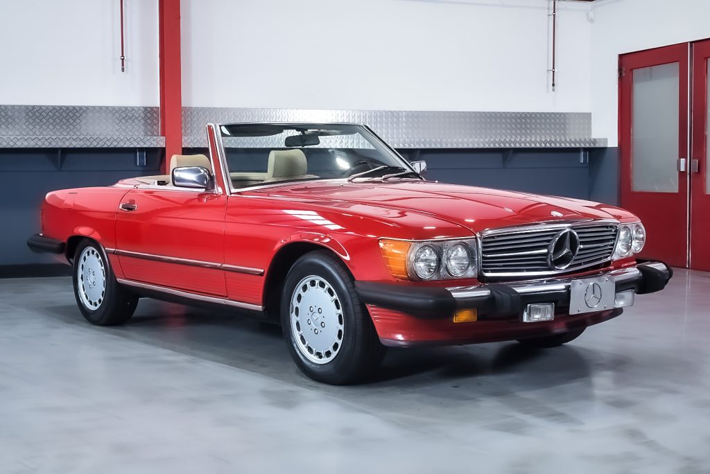 1986 Mercedes-Benz R107 560SL Convertible 5,6L V8