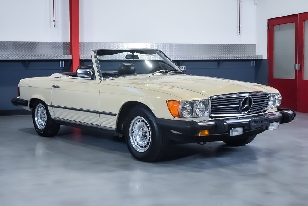 1980 Mercedes-Benz R107 450SL Convertible 4,5L V8
