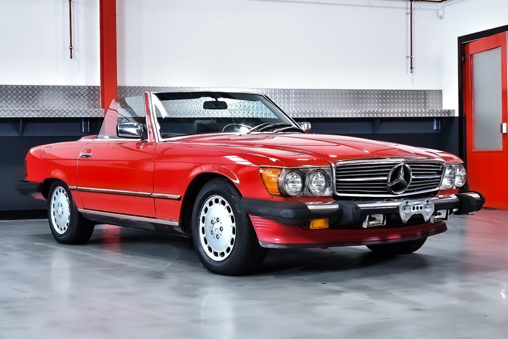 1986 Mercedes-Benz R107 560SL Convertible 5,6L V8