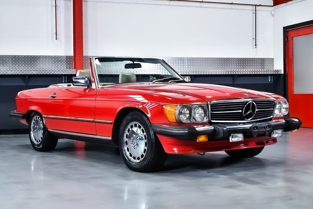 1988 Mercedes-Benz R107 560SL Convertible 5,6L V8