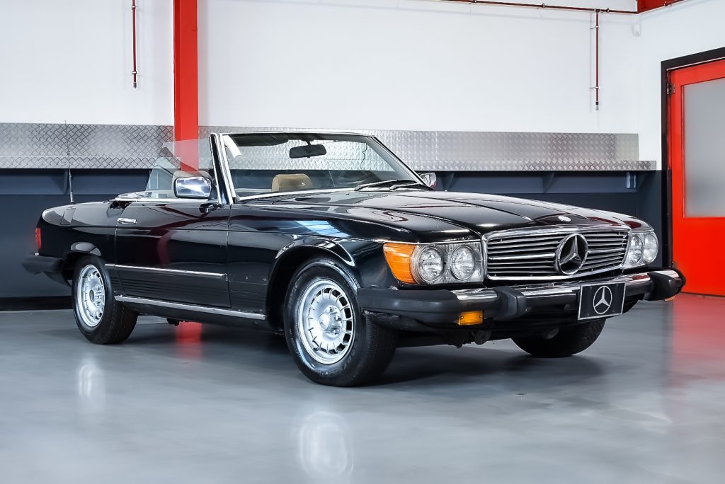 1985 Mercedes-Benz R107 380SL Convertible 3,8L V8