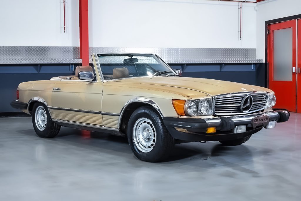 1982 Mercedes-Benz R107 380SL Convertible 3,8L V8