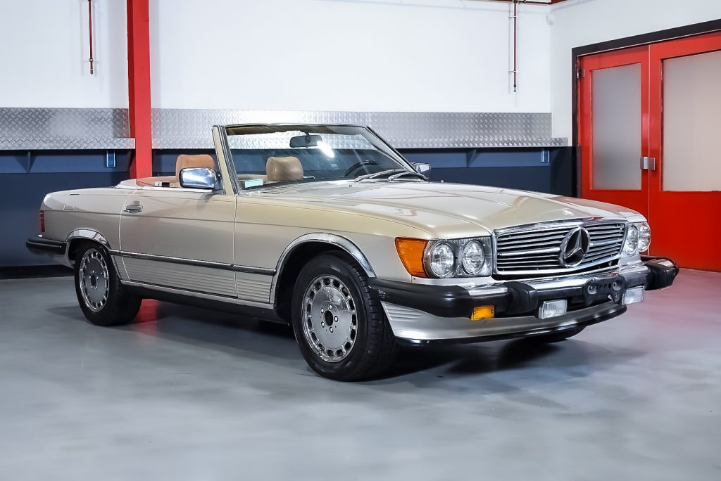 1986 Mercedes-Benz R107 560SL Convertible 5,6L V8
