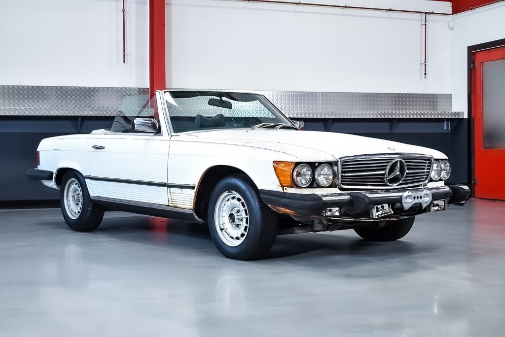 1978 Mercedes-Benz R107 450SL Convertible 4,5L V8