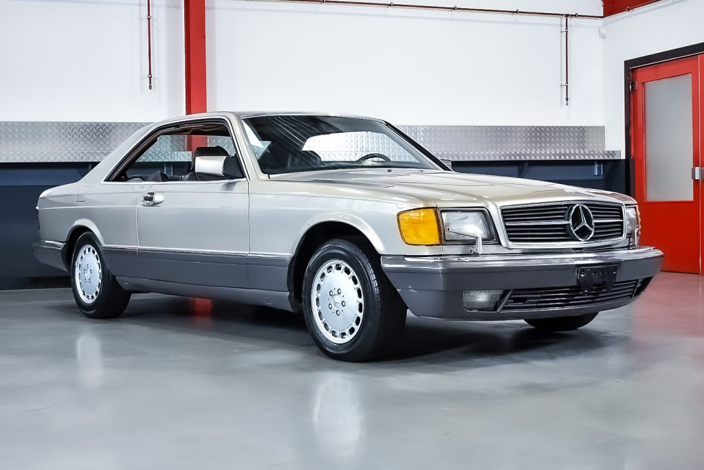 1986 Mercedes-Benz 560SEC Coupe 5,6L V8