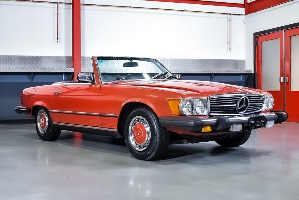1975 Mercedes-Benz R107 450SL Convertible 4,5L V8