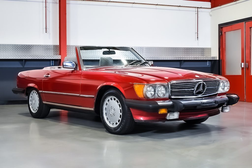 1986 Mercedes-Benz R107 560SL Convertible 5,6L V8
