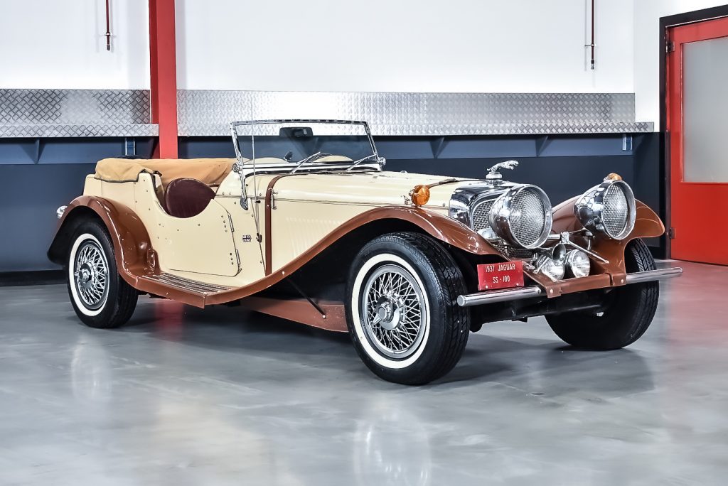 1983 Jaguar SS100 (1937) Tribute Convertible 1,5L