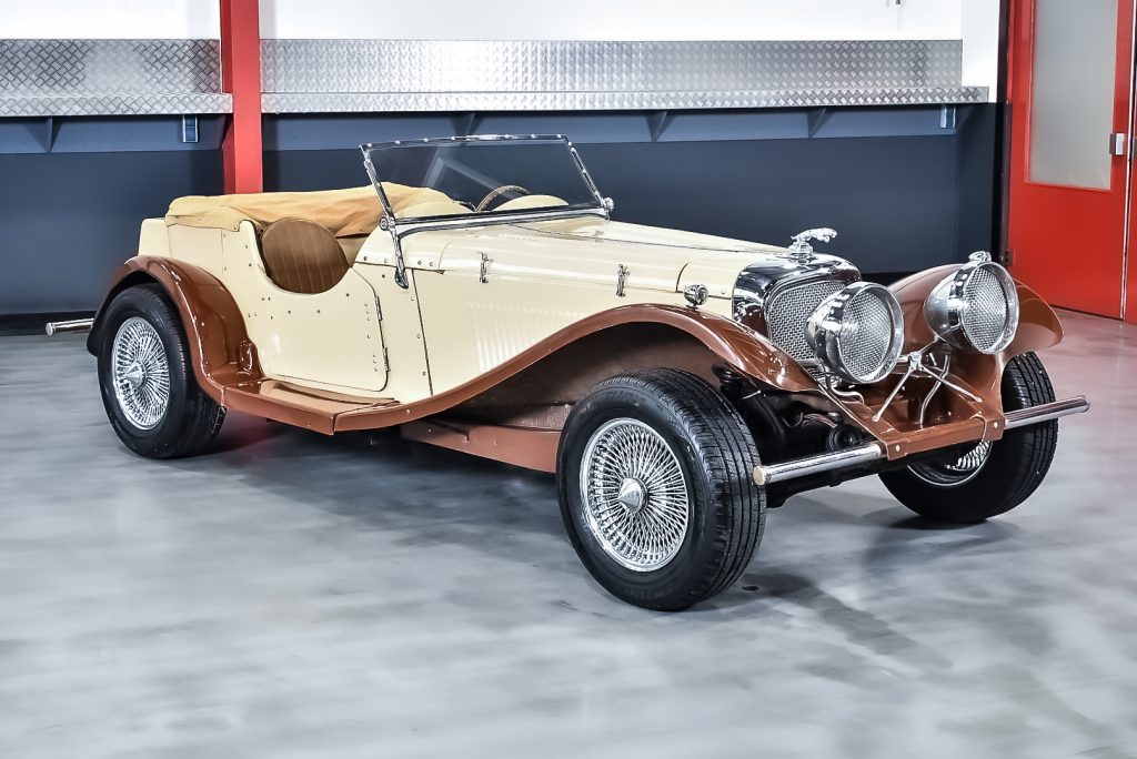 1972 Jaguar SS100 (1937) Tribute Convertible 1,6L
