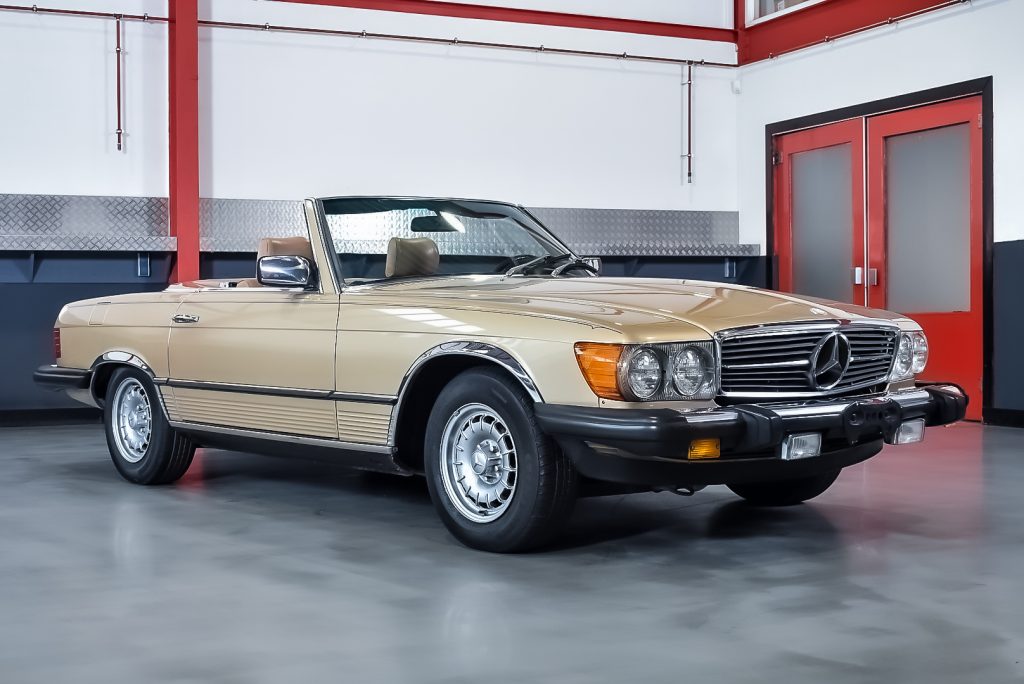 1984 Mercedes-Benz R107 380SL Convertible 3,8L V8