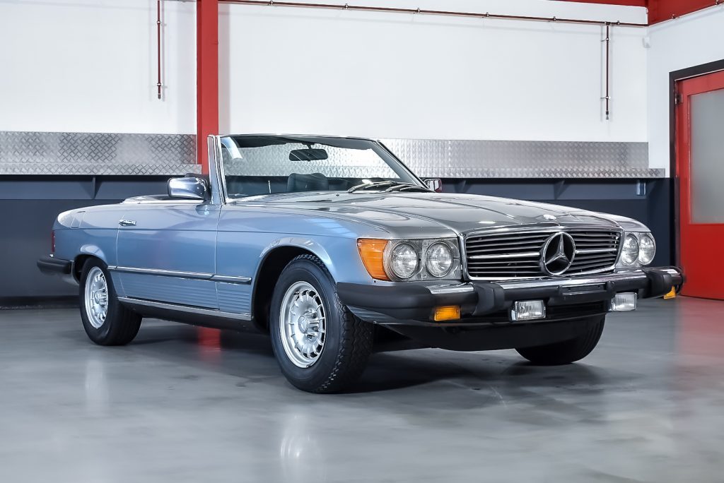 1980 Mercedes-Benz R107 450SL Convertible 4,5L V8