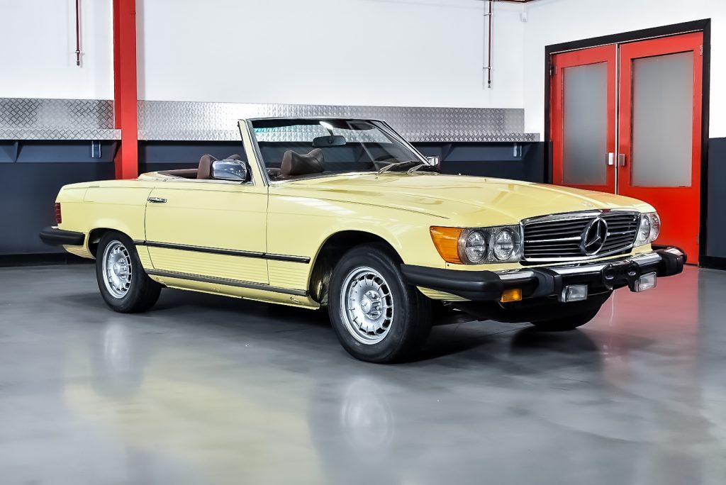 1979 Mercedes-Benz R107 450SL Convertible 4,5L V8
