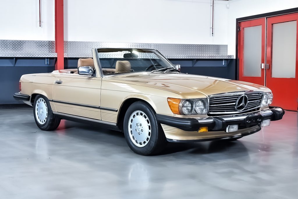 1986 Mercedes-Benz R107 560SL Convertible 5,6L V8