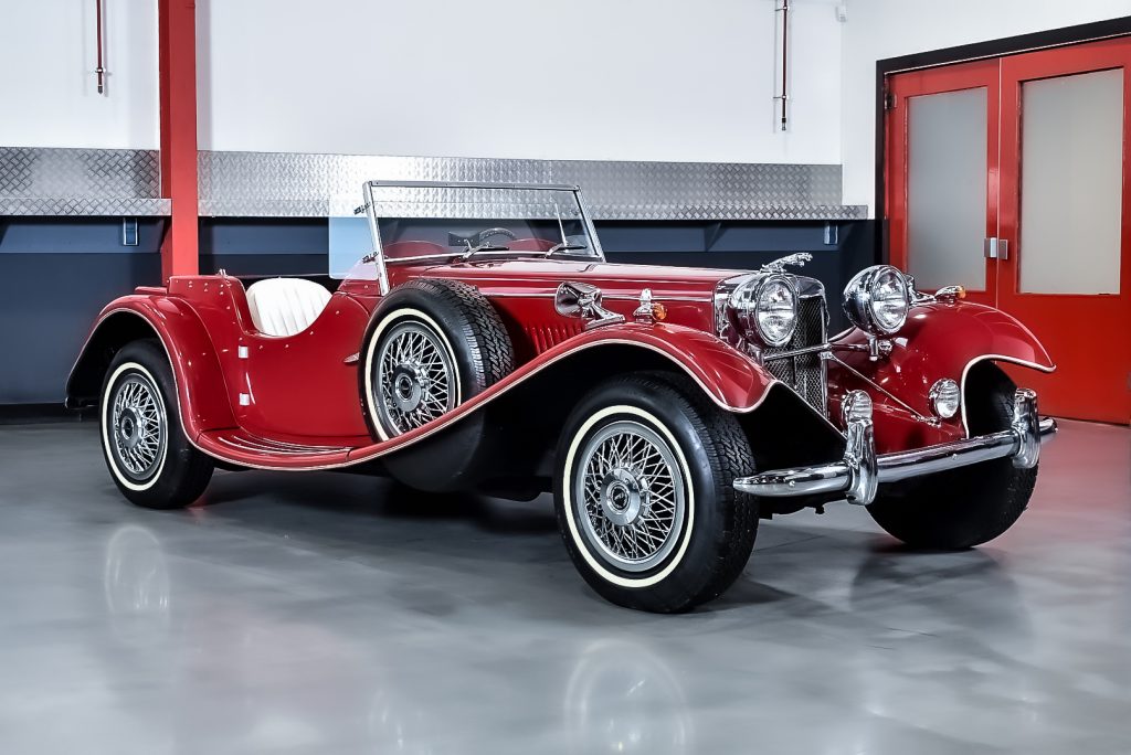 1939 Jaguar SS100 Convertible Tribute 2,3L I4