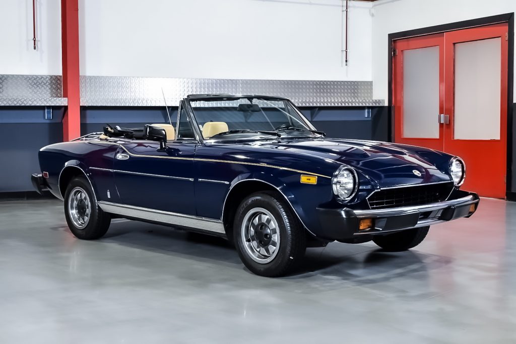 1980 Fiat 124 Spider 2000 2,0L I4
