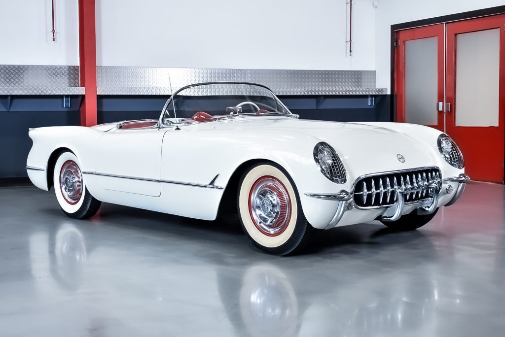 1954 Chevrolet Corvette C1 Convertible 235CI I6 Blue Flame