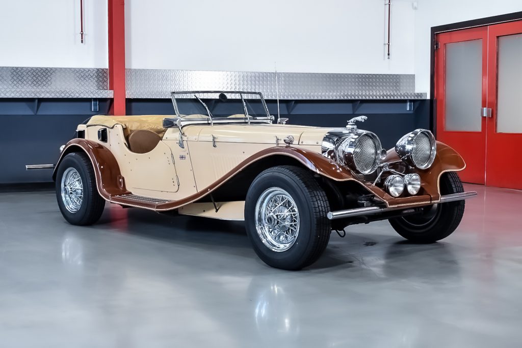 1981 Jaguar SS100 (1937) Tribute Convertible 1,6L