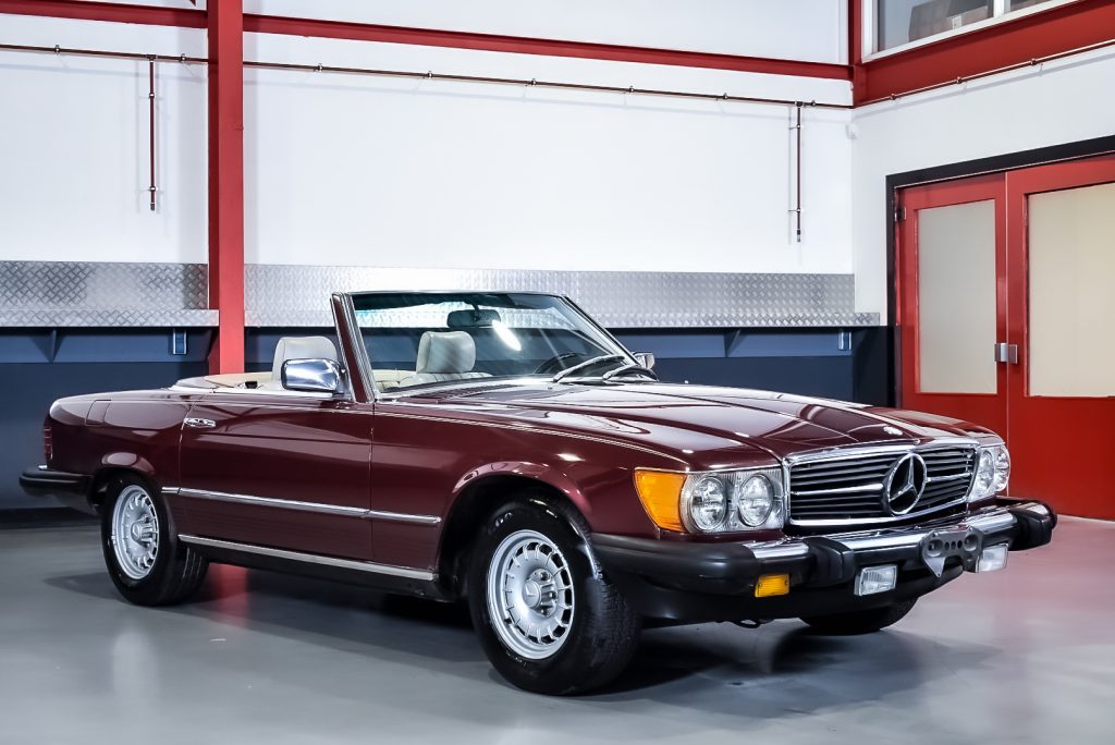 1985 Mercedes-Benz R107 380SL Convertible 3,8L V8