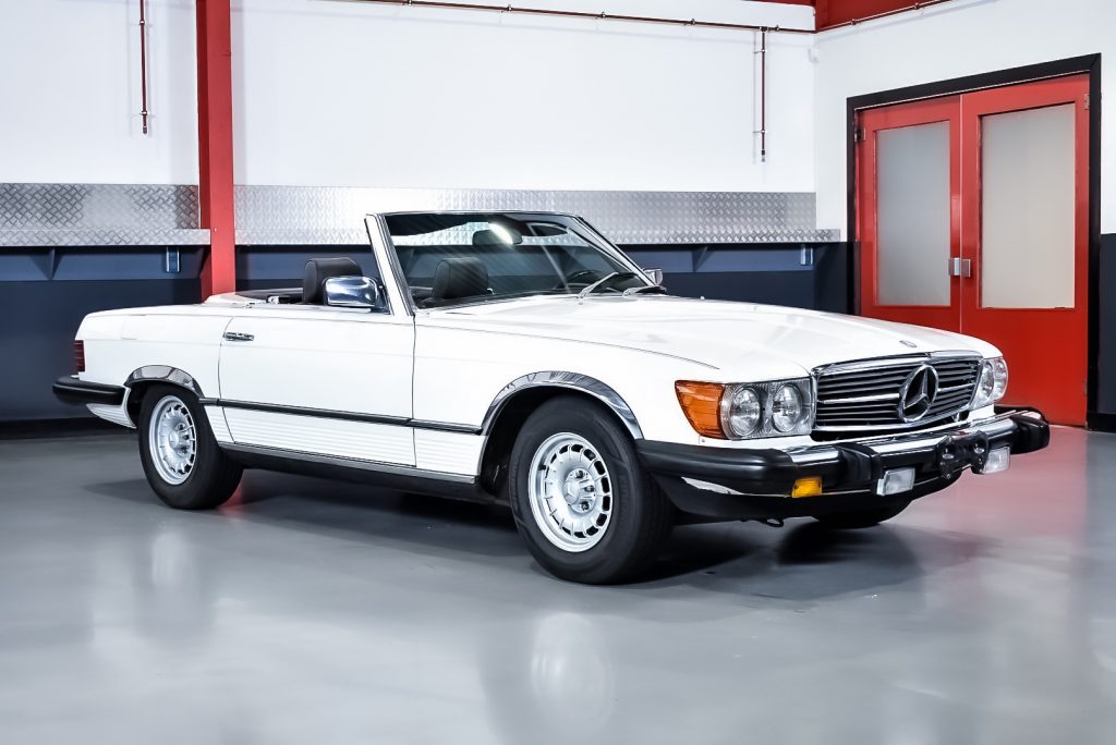1984 Mercedes-Benz R107 380SL Convertible 3,8L V8