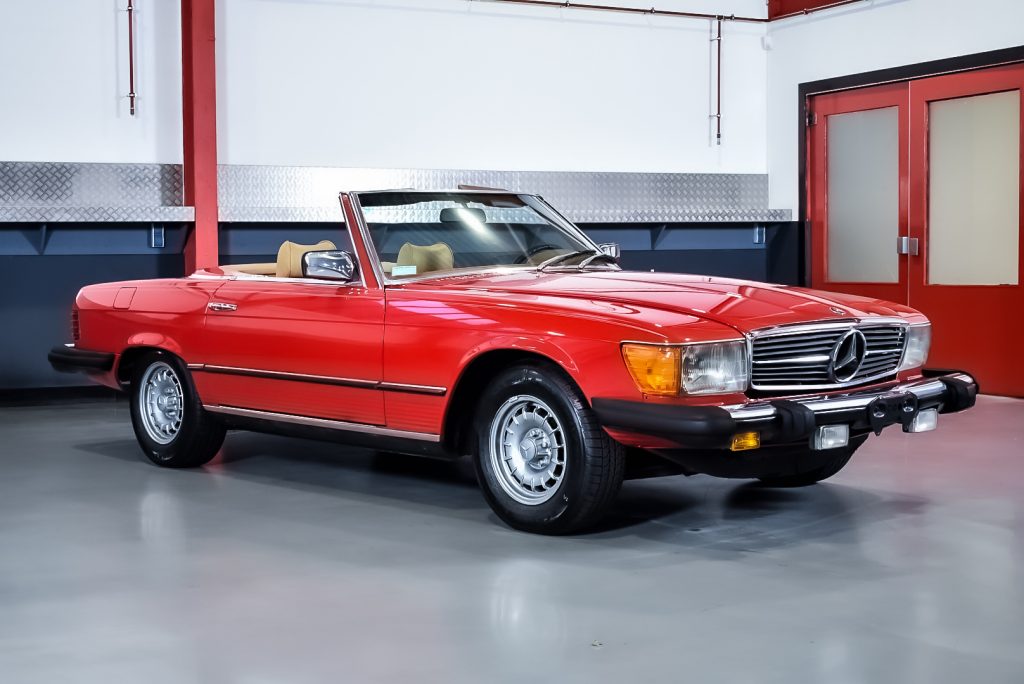 1977 Mercedes-Benz R107 450SL Convertible 4,5L V8
