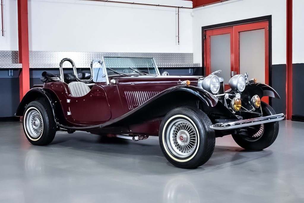 1939 Jaguar SS100 Convertible Tribute 2,3L I4
