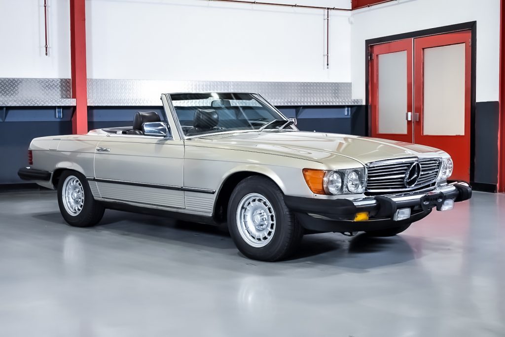 1985 Mercedes-Benz R107 380SL Convertible 3,8L V8